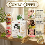 Glow & Soft Beauty Combo (Skin + Hair + Lips) - Image 3