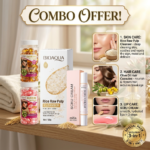 Glow & Soft Beauty Combo (Skin + Hair + Lips) - Image 2